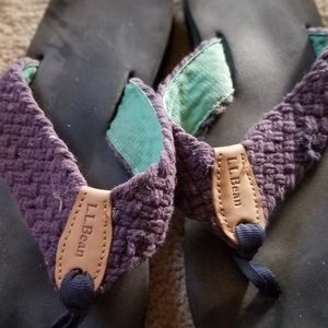 L.L. Bean flip flops